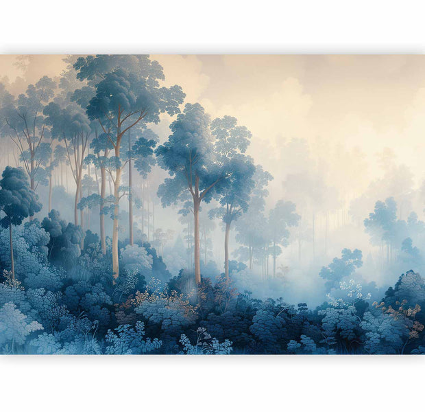 Kids Wallpaper Wall Mural - Fairy Tale Blue Forest