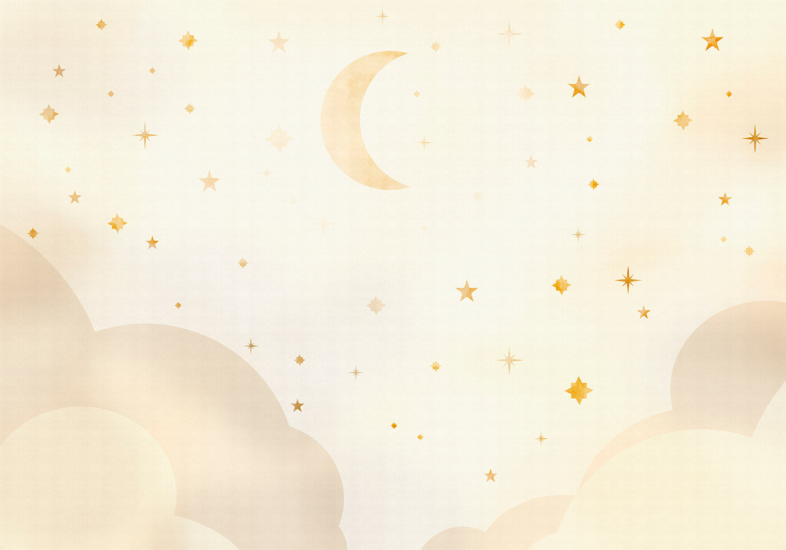 Kids Wallpaper Wall Mural - Starry Night