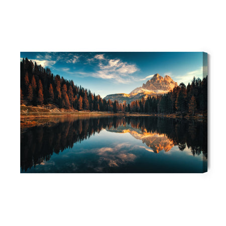 Canvas print Lake Antorno, Italy