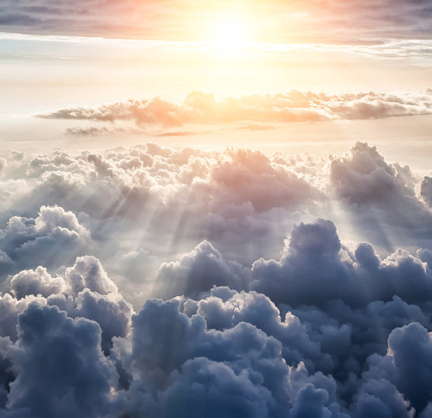 Landscape Wallpaper Wall Mural - Walk in The Clouds