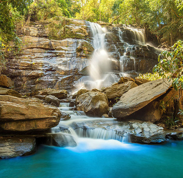 Landscape Wallpaper Wall Mural - Waterfall in Thailand