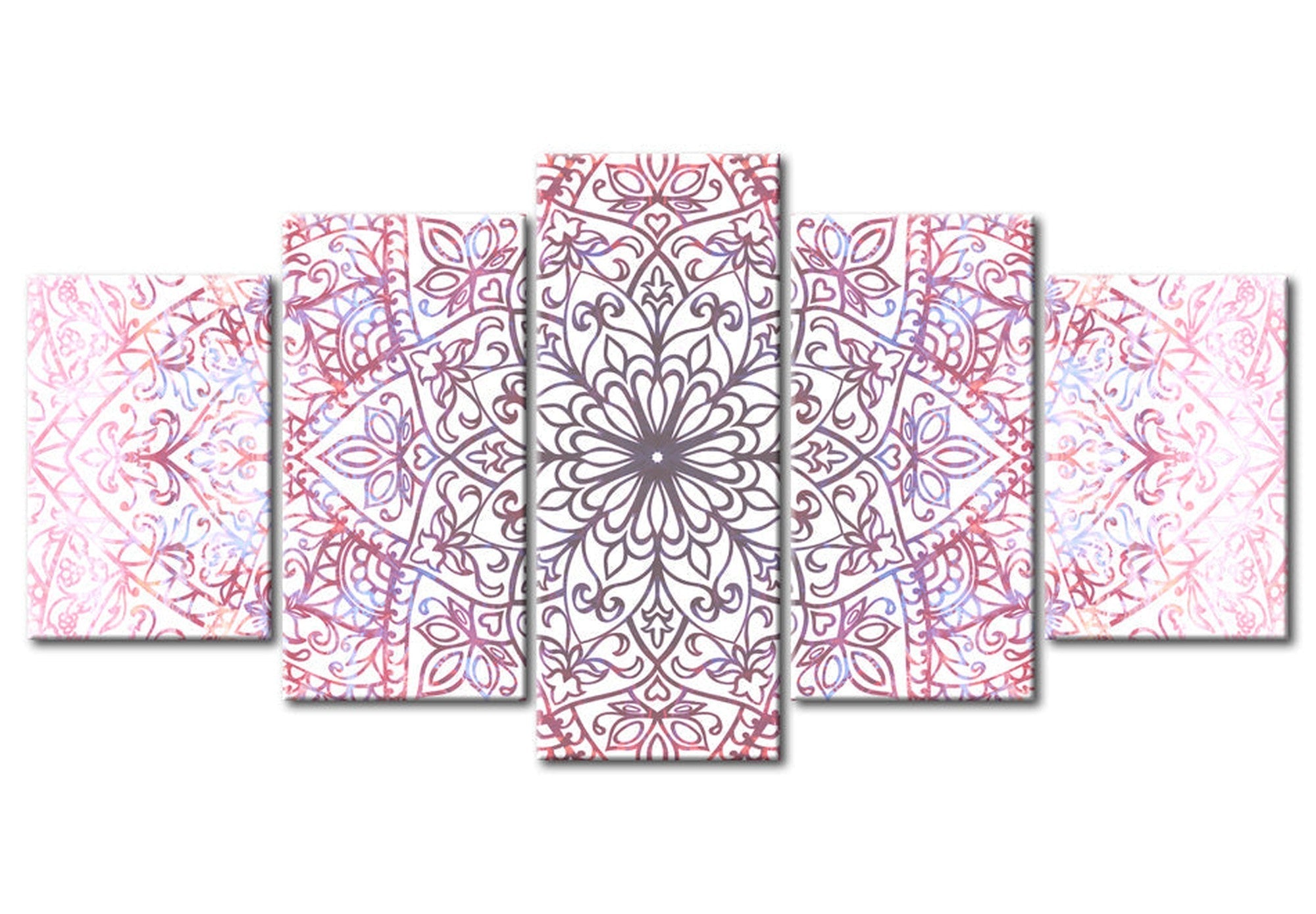 Mandala Canvas Wall Art - Ethnic Perfection - 5 Pieces