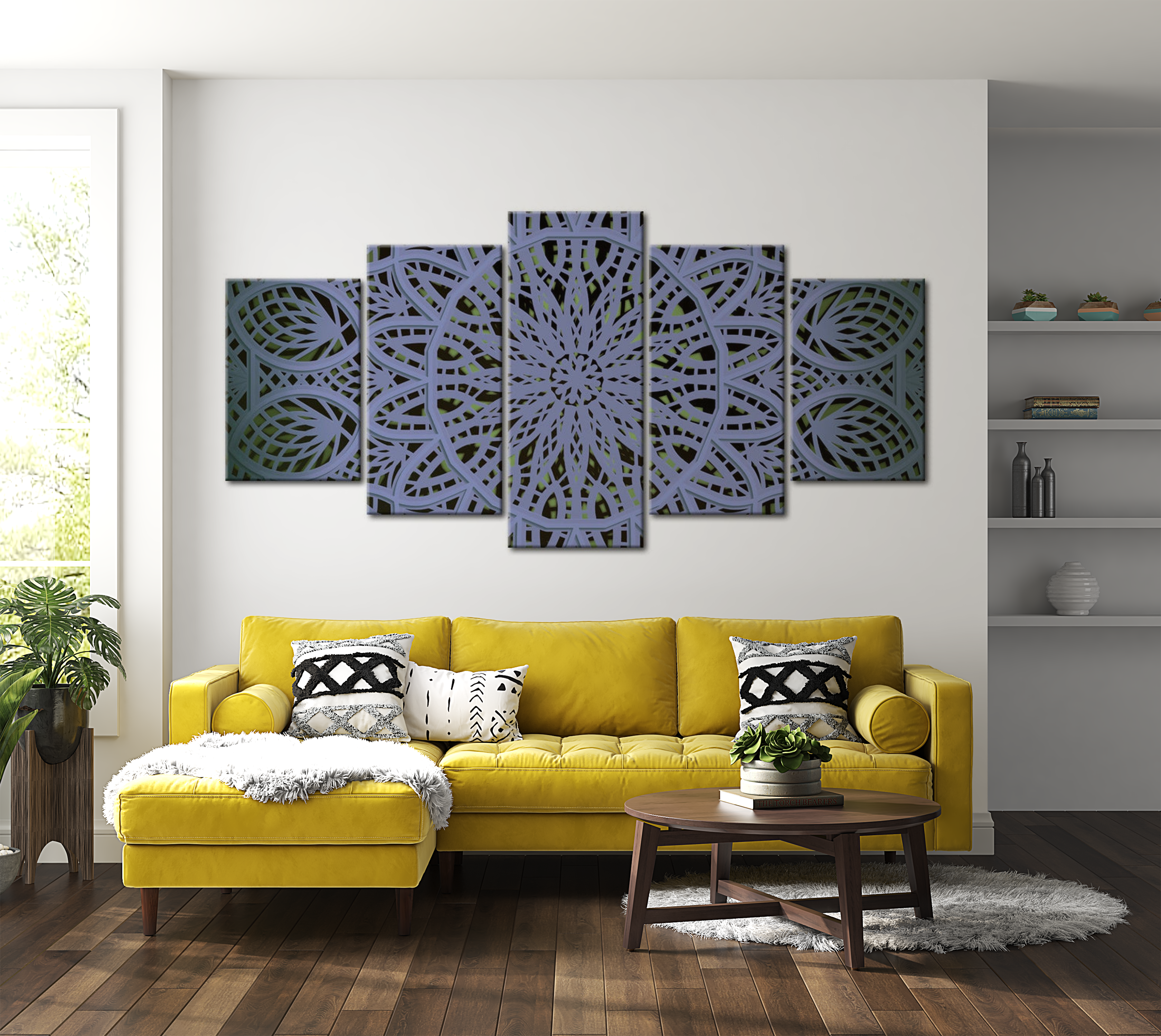 Stretched Canvas Zen Art - Heather Dream 40"Wx20"H