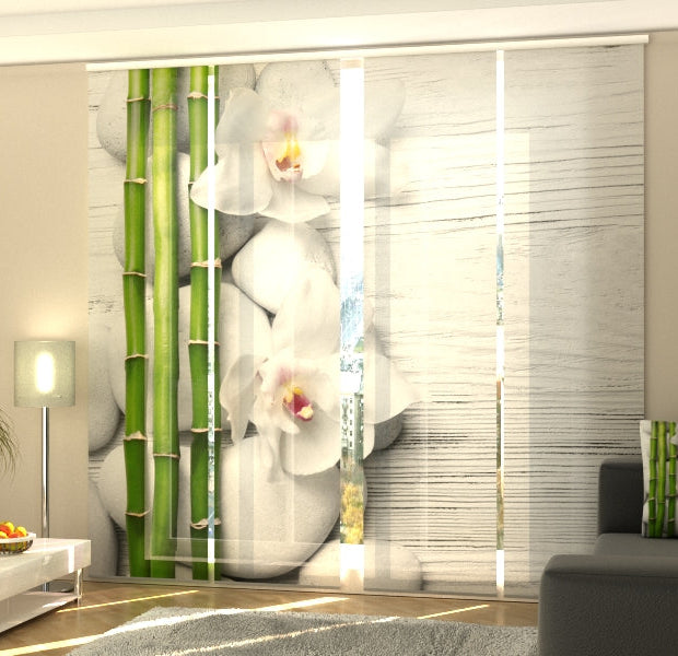 Set of 4 Panel Track Blinds - Beautiful Composition