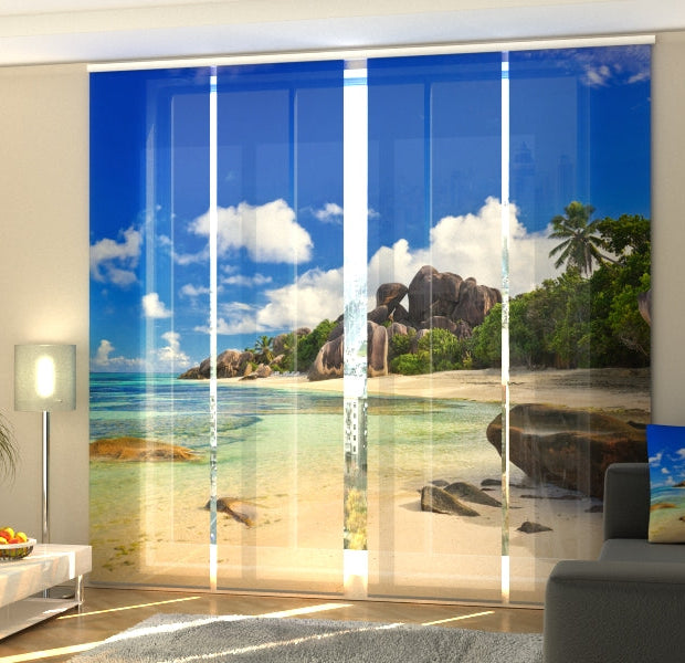 Set of 4 Panel Track Blinds - Compact World