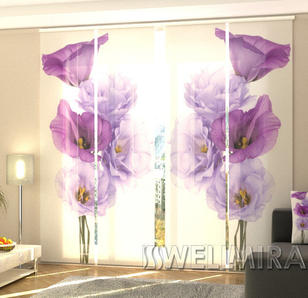 Set of 4 Panel Track Blinds - Muse