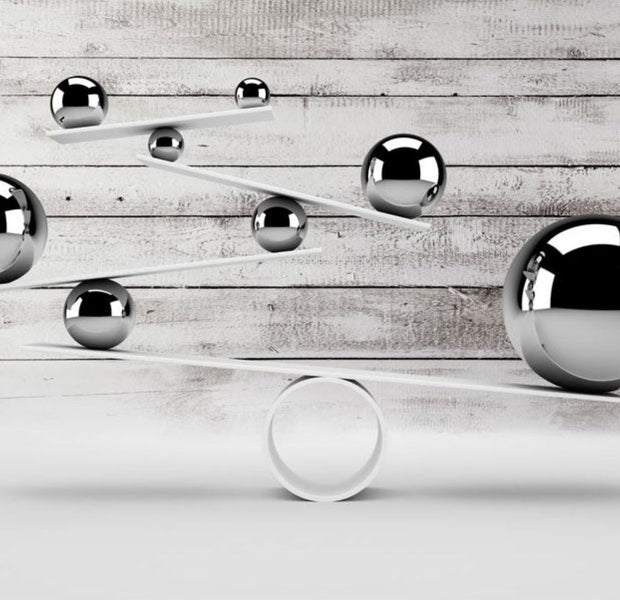 Peel & Stick 3D Illusion Wall Mural - Balance