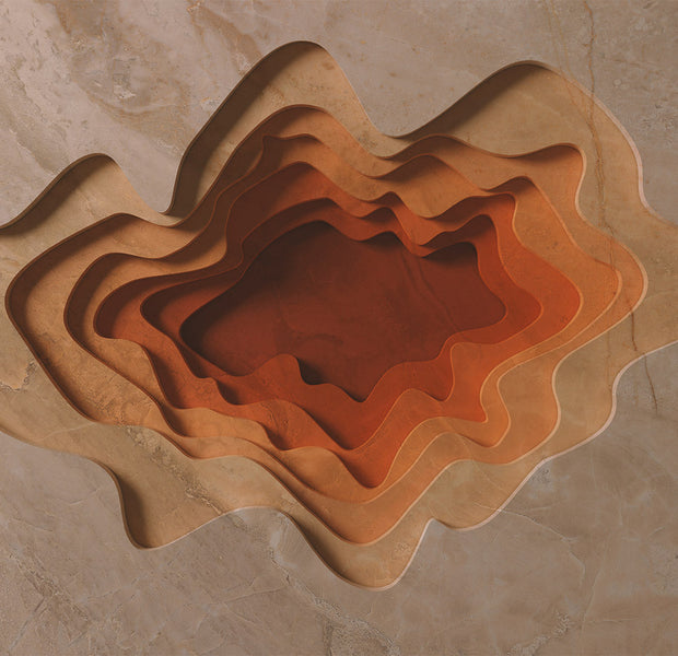 Peel & Stick 3D Illusion Wall Mural - Multilayer