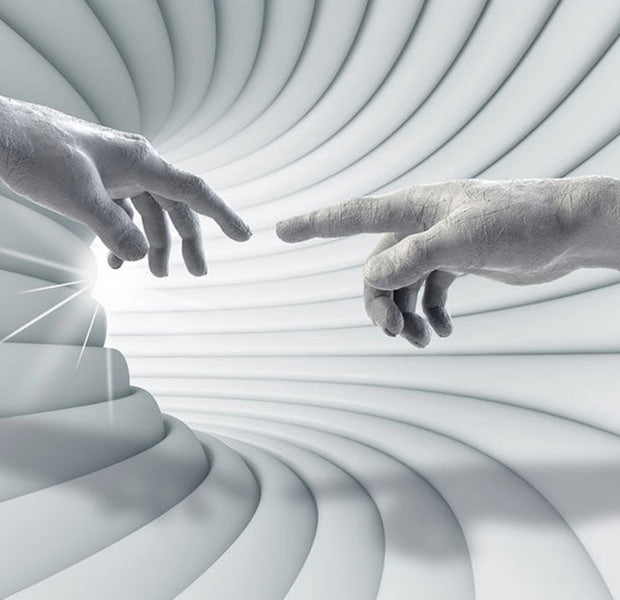 Peel & Stick 3D Illusion Wall Mural - Touch of Light