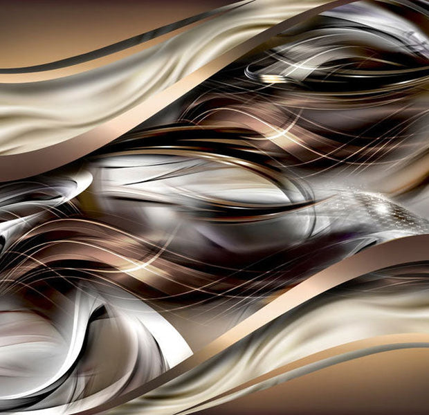 Peel & Stick Abstract Wall Mural - Amber Winds
