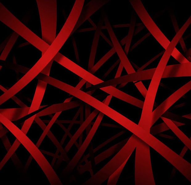 Peel & Stick Abstract Wall Mural - Fear of The Dark