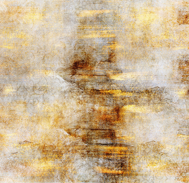 Peel & Stick Abstract Wall Mural - Golden Expression