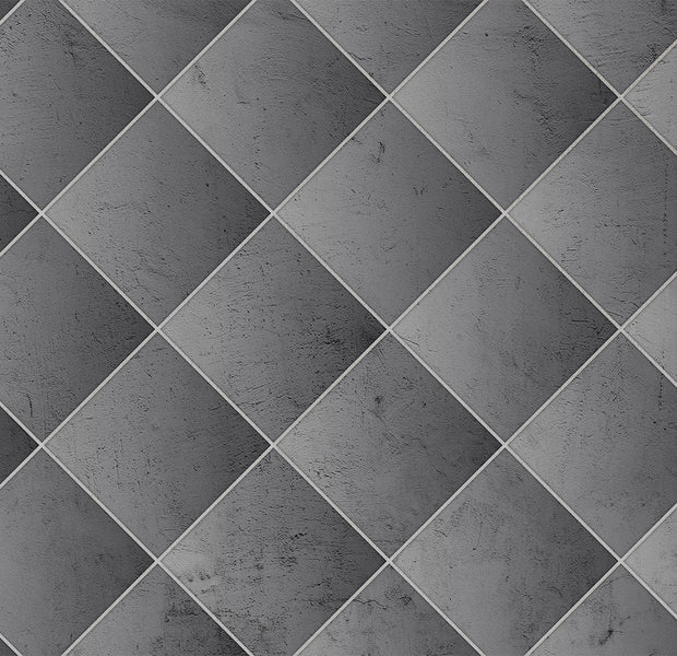 Peel & Stick Background Wall Mural - Grey Symmetry Light