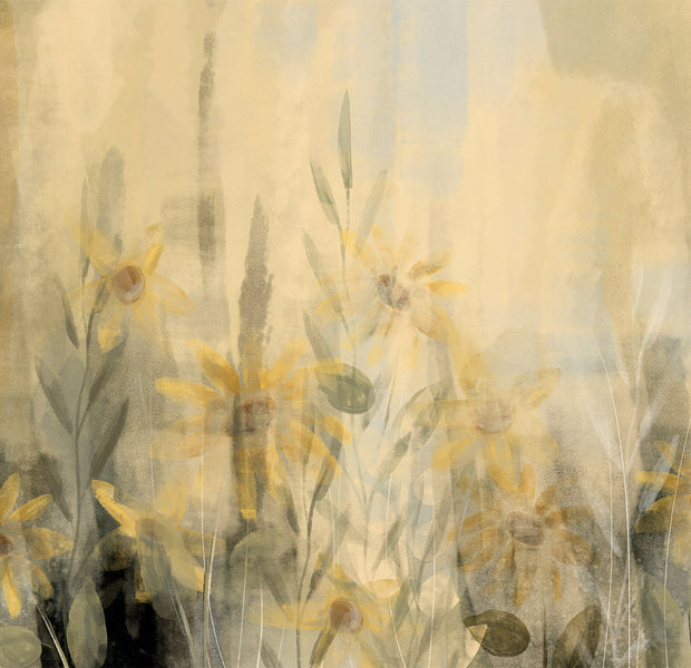 Peel & Stick Botanical Wall Mural - A Touch of Summer