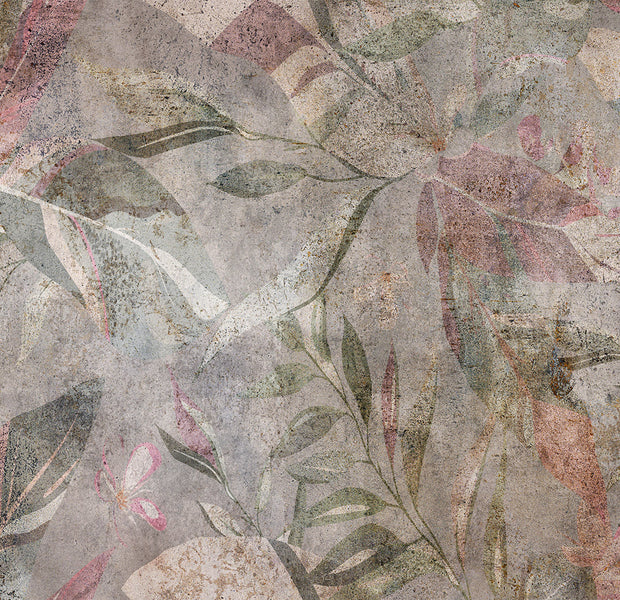 Peel & Stick Botanical Wall Mural - Colors of Venetian Frescoes