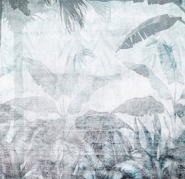 Peel & Stick Botanical Wall Mural - Faded Jungle