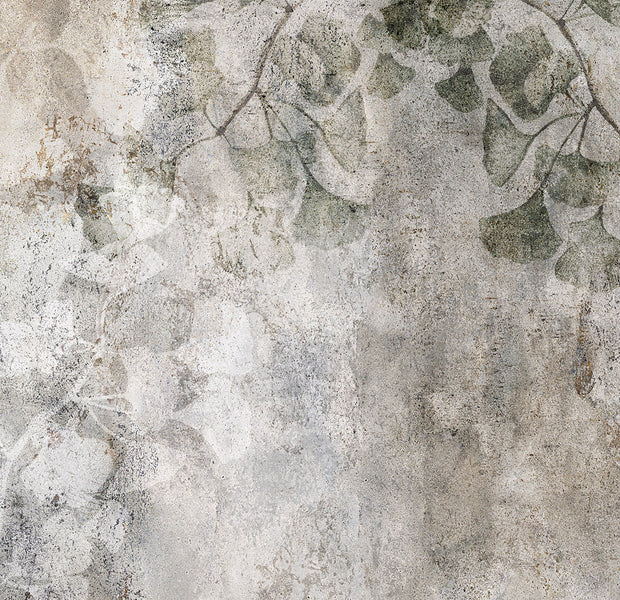 Peel & Stick Botanical Wall Mural - Jurassic Ginkgo