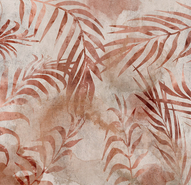 Peel & Stick Botanical Wall Mural - Pink Memory