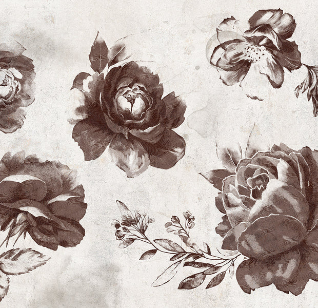 Peel & Stick Floral Wall Mural - Garden of Memories