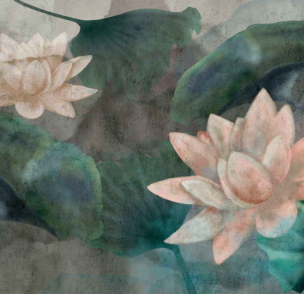 Peel & Stick Floral Wall Mural - Soft Summer Garden