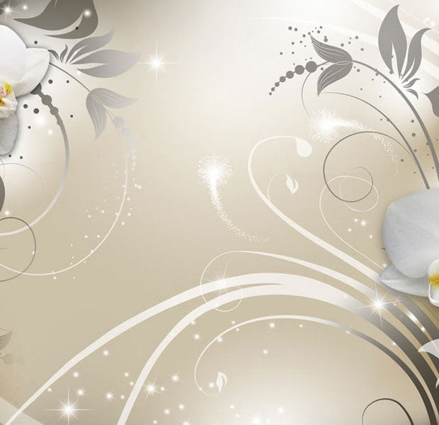 Peel & Stick Glam Wall Mural - Gold Dance