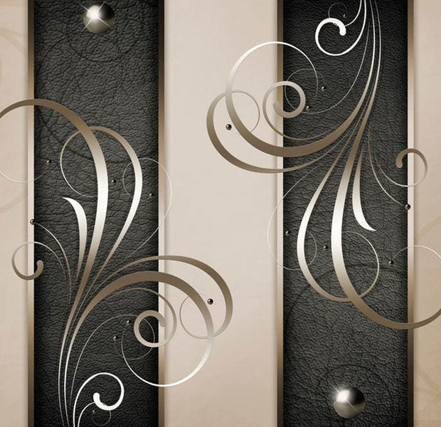 Peel & Stick Glam Wall Mural - Romantic Duet