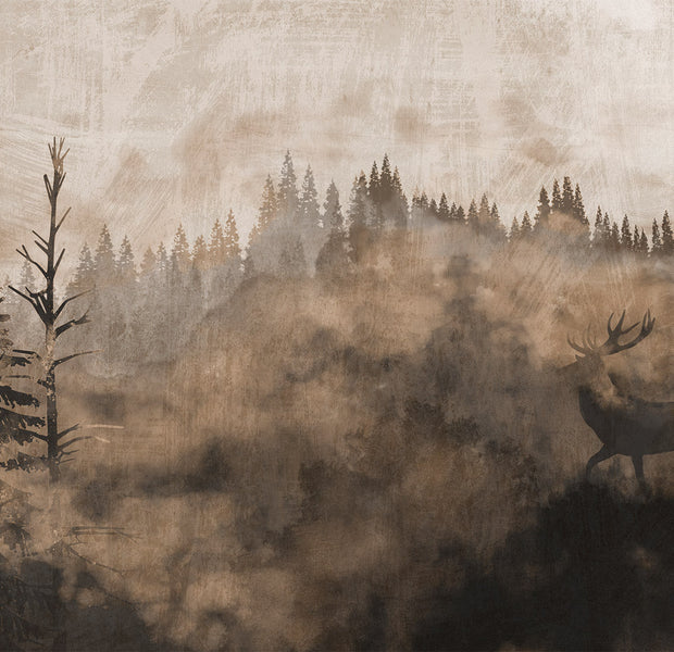 Peel & Stick Landscape Wall Mural - Memory of the Wild