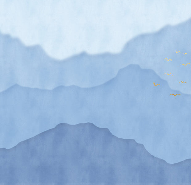 Peel & Stick Landscape Wall Mural - Mountain Climate