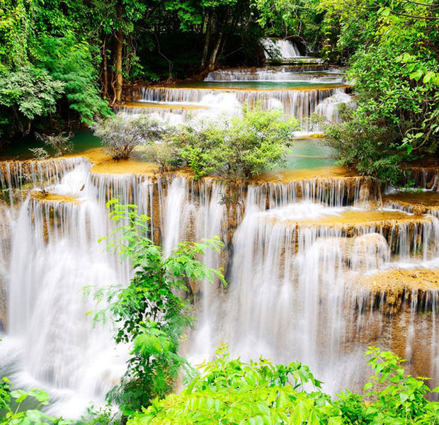 Peel & Stick Landscape Wall Mural - Thai Waterfall