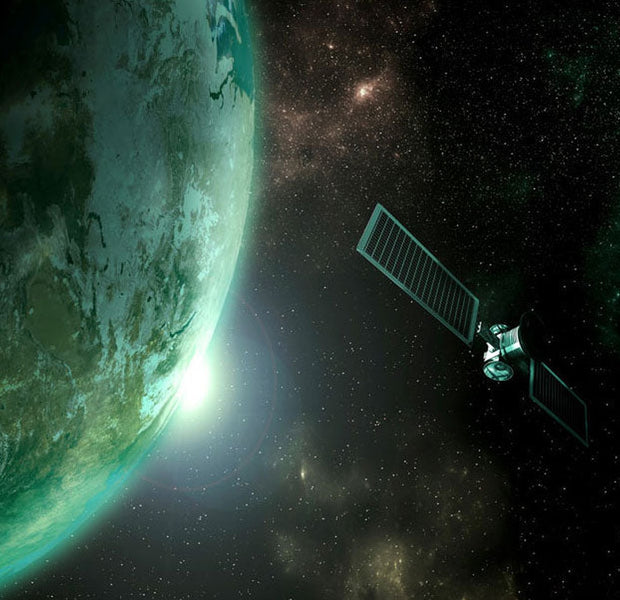 Peel & Stick Space Wall Mural - Green Planet