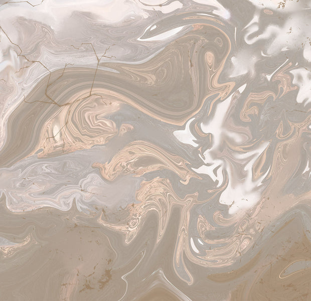 Peel & Stick Wall Mural - Beige White Paint Mix