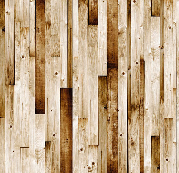 Peel & Stick Wall Mural - Blank Wooden Boards