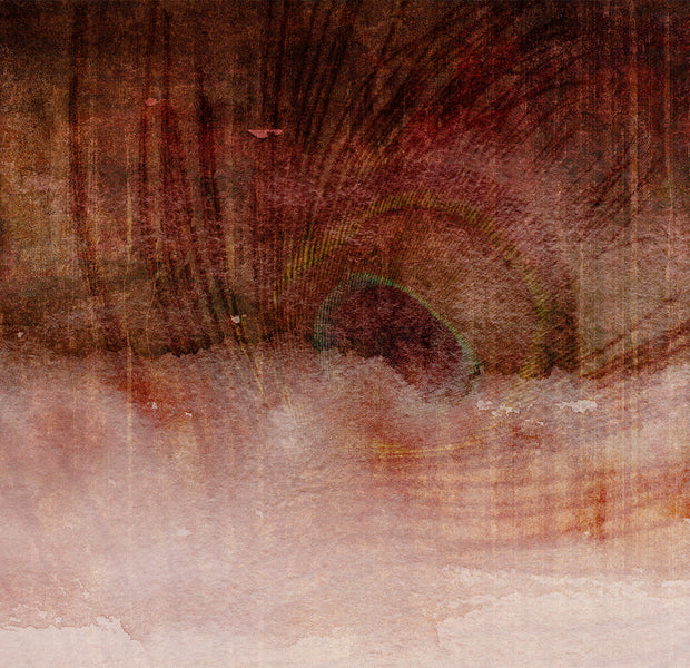 Peel & Stick Wall Mural - Brown Concrete Expression