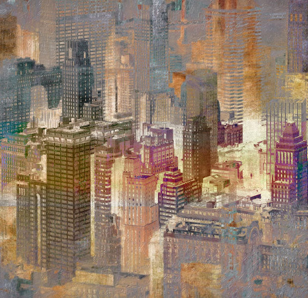 Peel & Stick Wall Mural - City in the Mist