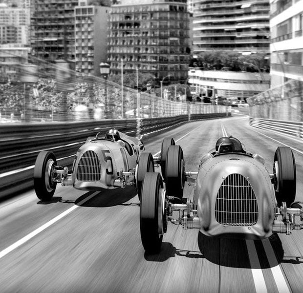 Peel & Stick Wall Mural - Monte Carlo Race