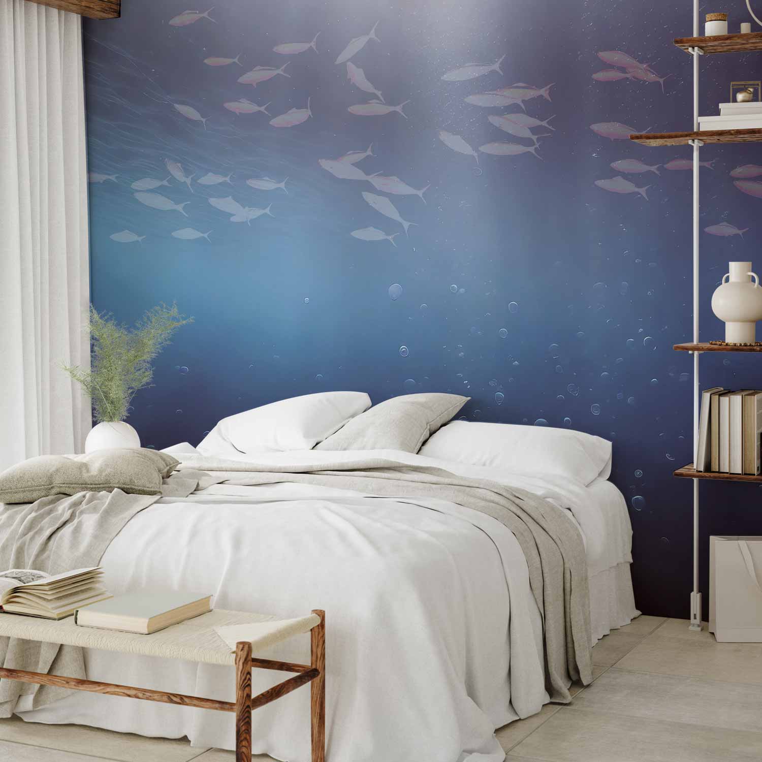 Premium Animal Wall Mural - Fish In The Depths