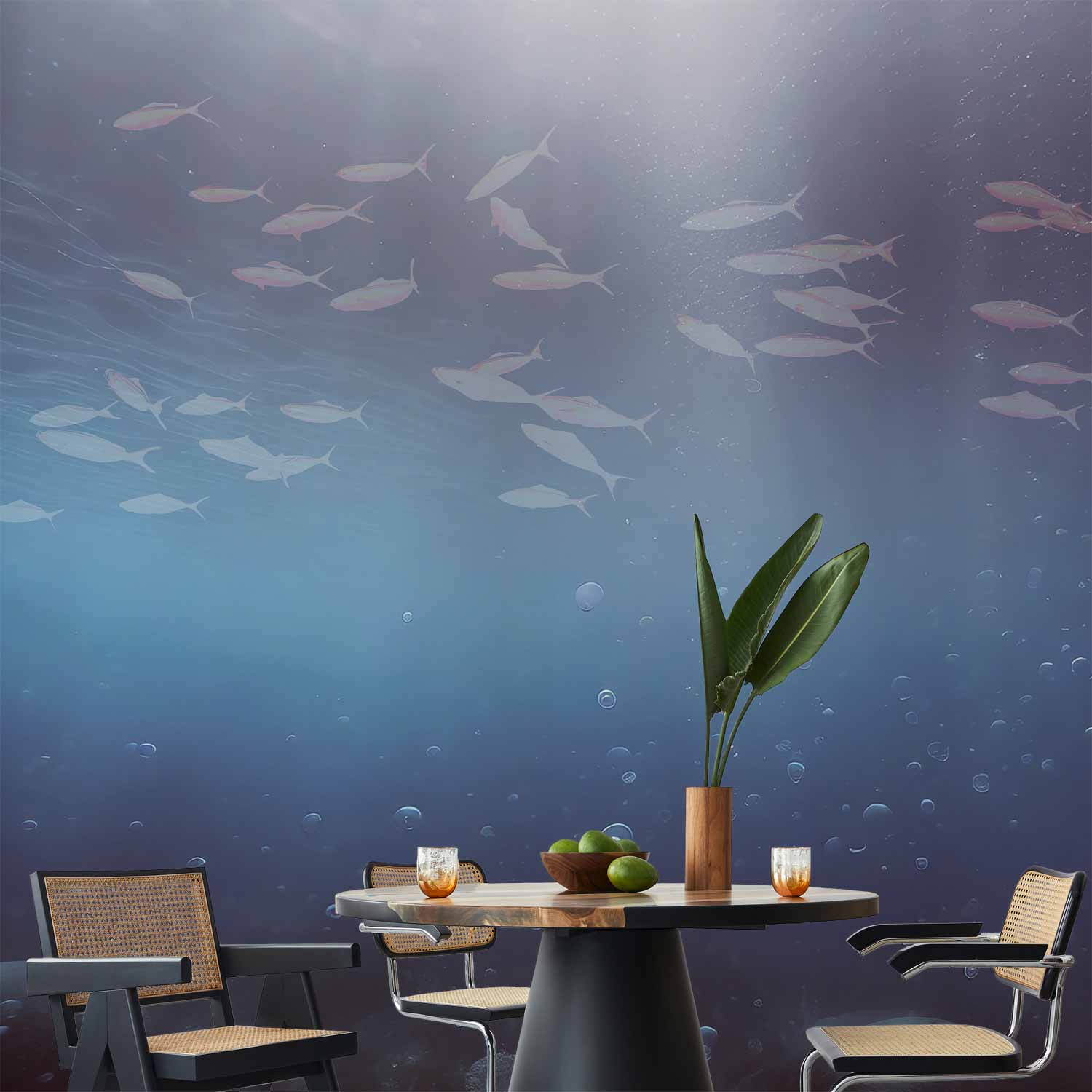 Premium Animal Wall Mural - Fish In The Depths