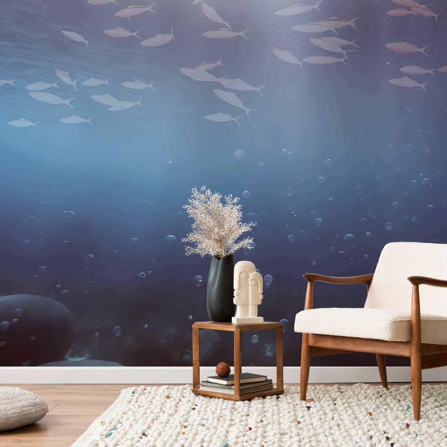 Premium Animal Wall Mural - Fish In The Depths