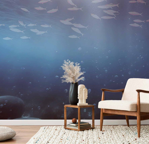 Premium Animal Wall Mural - Fish In The Depths