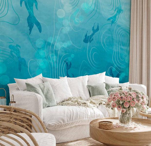 Premium Animal Wall Mural - Japanese Pond