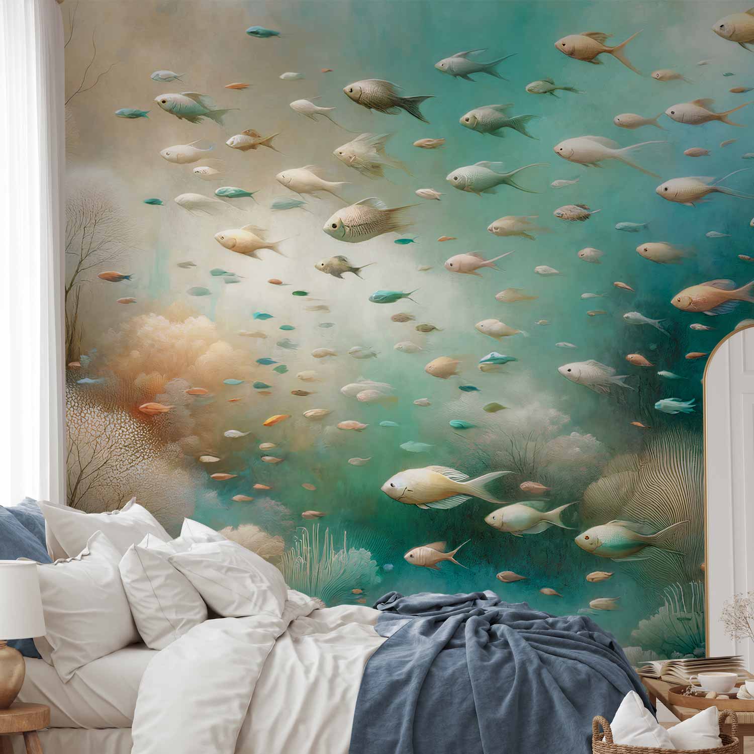 Premium Animal Wall Mural - Oceanic Beauty
