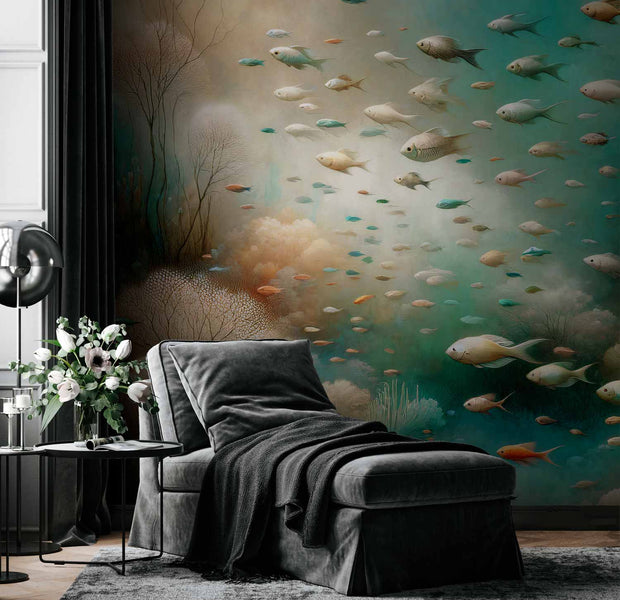 Premium Animal Wall Mural - Oceanic Beauty
