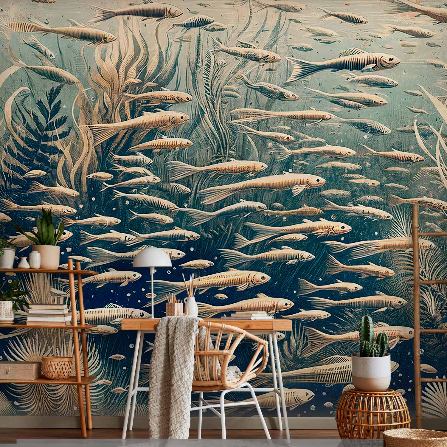 Premium Animal Wall Mural - Oceanic Nature