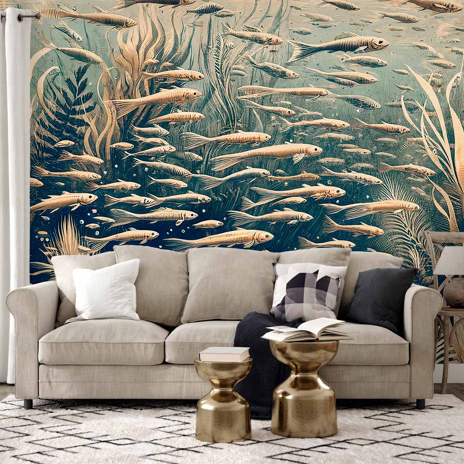 Premium Animal Wall Mural - Oceanic Nature