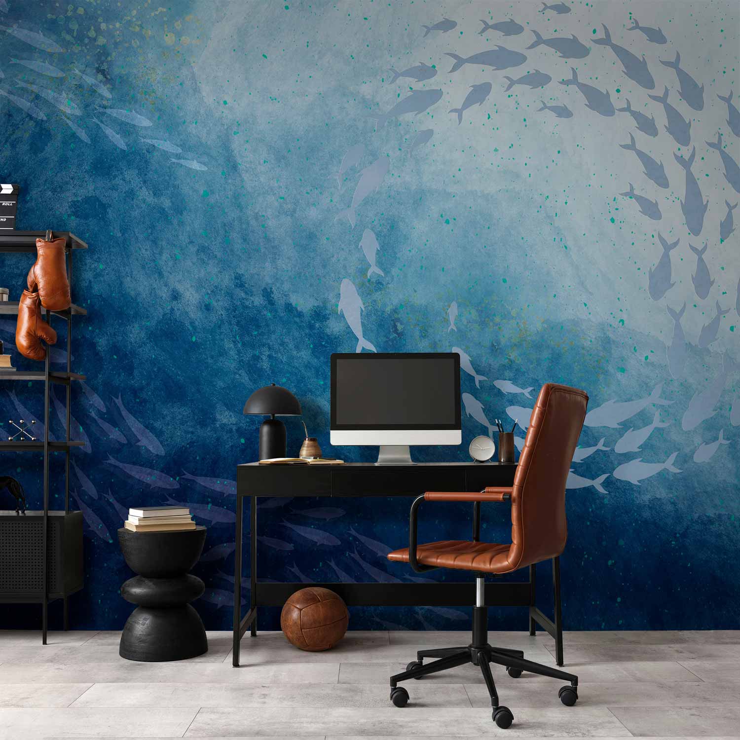 Premium Animal Wall Mural - Sea Depths