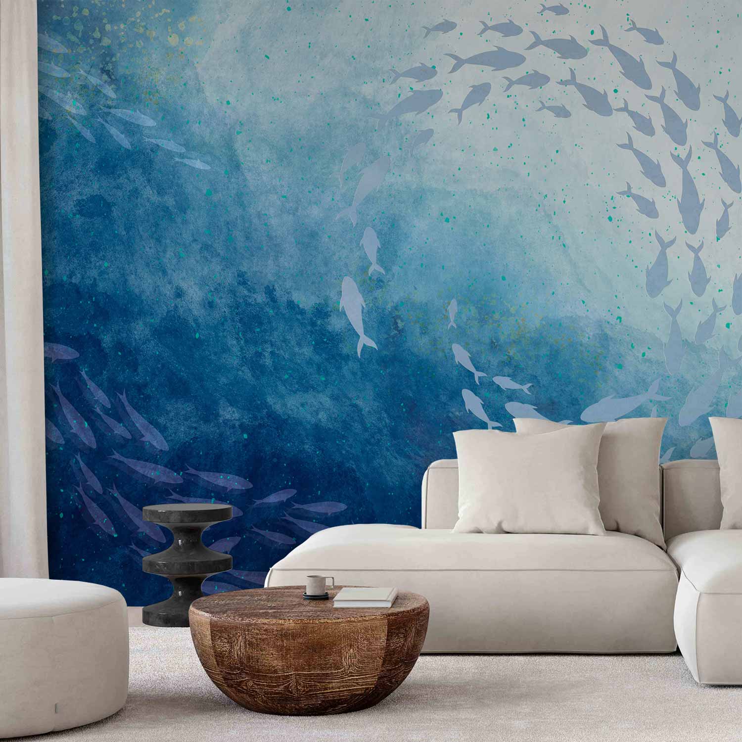 Premium Animal Wall Mural - Sea Depths