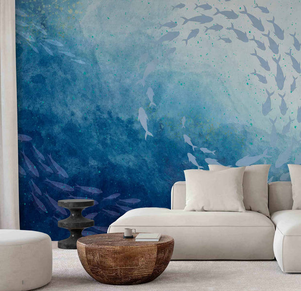 Premium Animal Wall Mural - Sea Depths