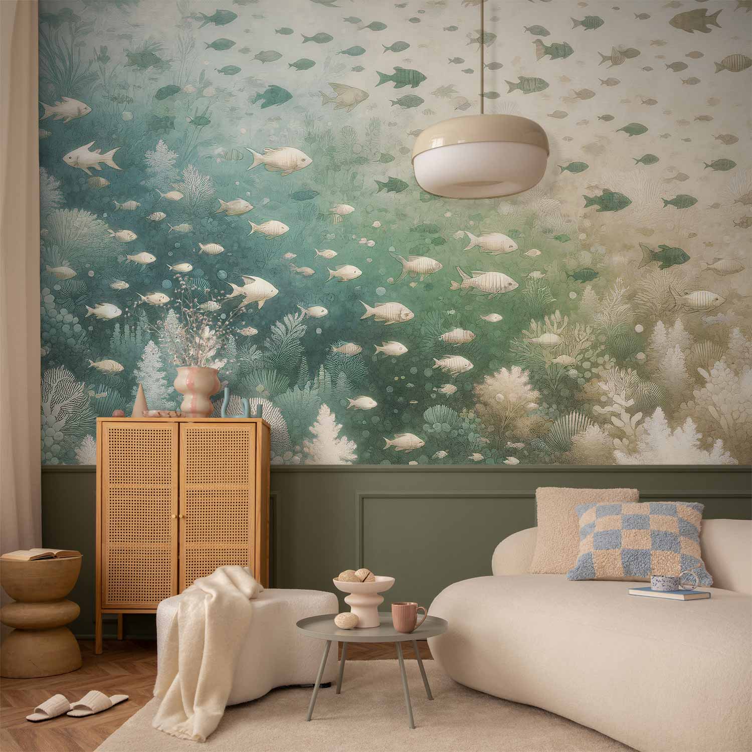 Premium Animal Wall Mural - The Marine World