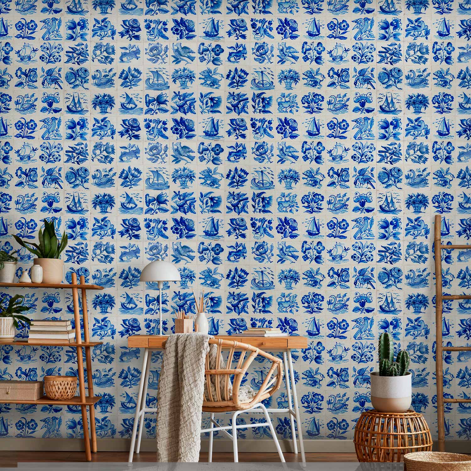 Premium Photo Wall Mural - Azulejos Tiles – Traditional Portuguese Ceramic Tiles