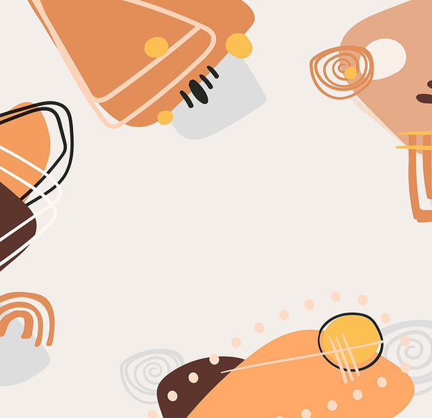 Premium Peel & Stick Wall Mural - Abstract Art